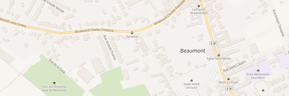 Plan du 54 Rue du Général de Gaulle à Hénin-Beaumont