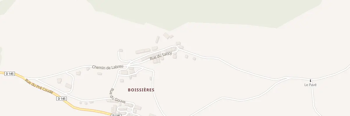 Plan du 5011 Rue du Sancy Boissières à Saint-Nectaire