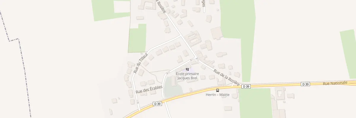 Plan du 34 Rue de l’Eglise à Herrin