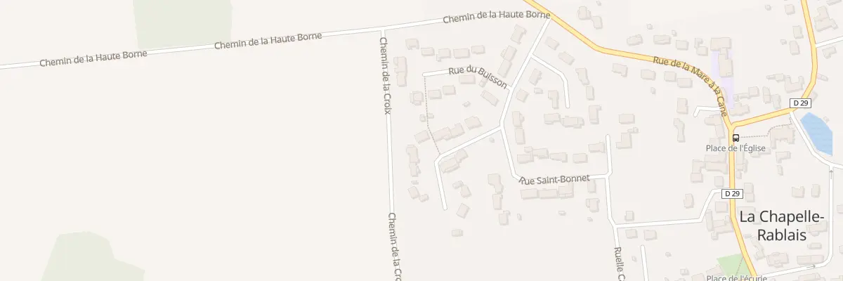 Plan du 8 Rue de la Chaudronnerie à La Chapelle-Rablais