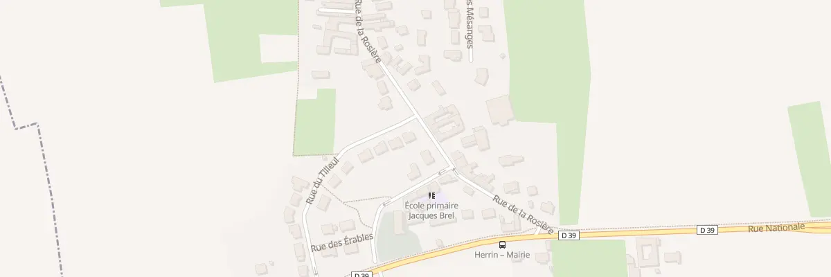 Plan du 15 Rue du Tilleul à Herrin