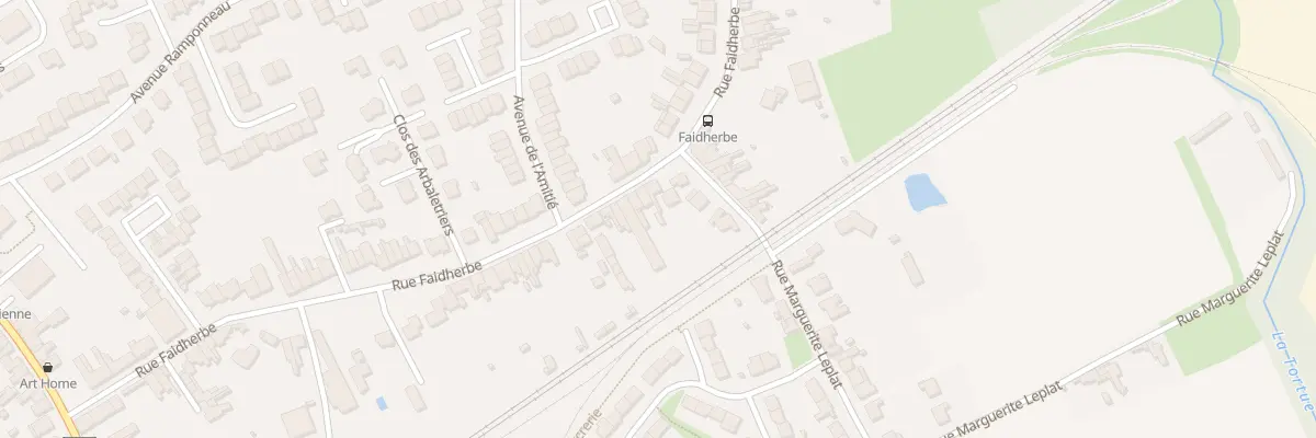 Plan du 102 Rue Faidherbe à Santes