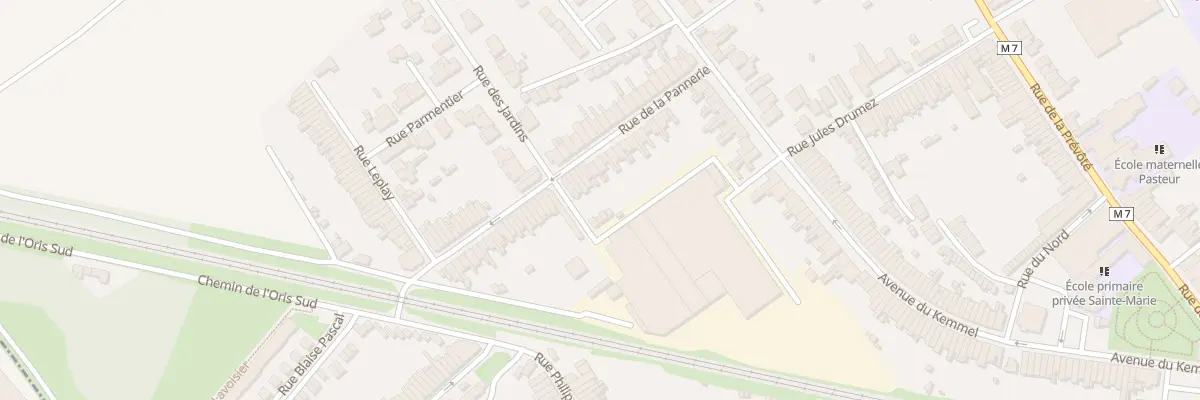 Plan du 23 Rue de la Pannerie à Pérenchies