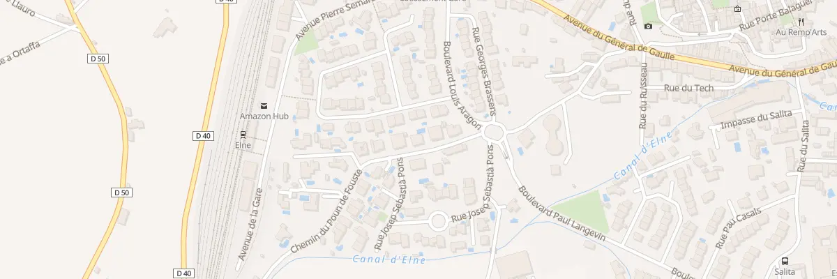 Plan du 14 Che du Poun de Fouste à Elne