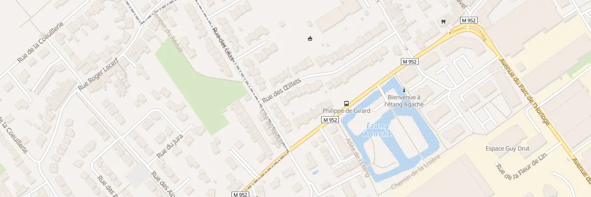 Plan du 6 Rue des Oeillets à Pérenchies