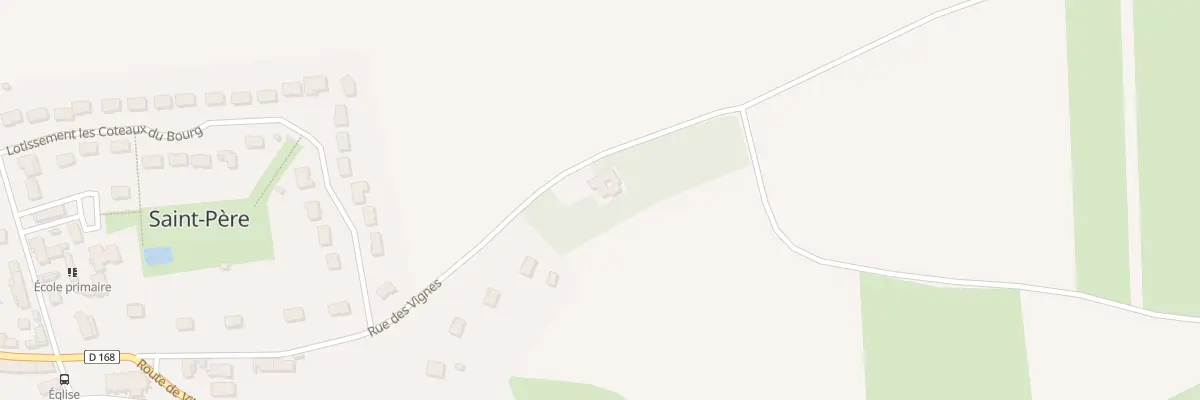 Plan du 18 Rue des Vignes à Saint-Père