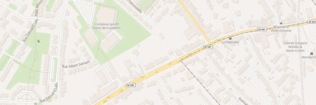 Plan du 97 Rue du Gen de Gaulle à Hallennes-lez-Haubourdin
