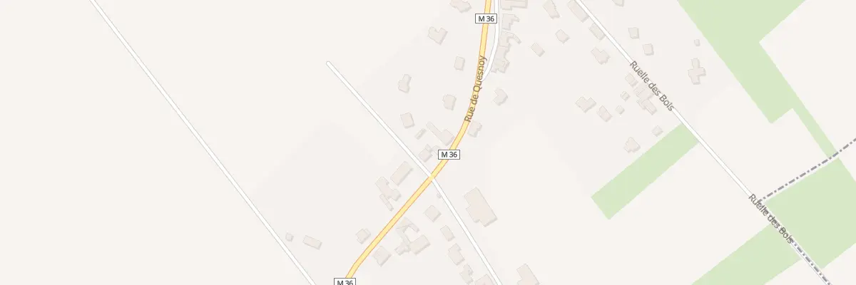 Plan du 5257 Rue de Quesnoy à Frelinghien