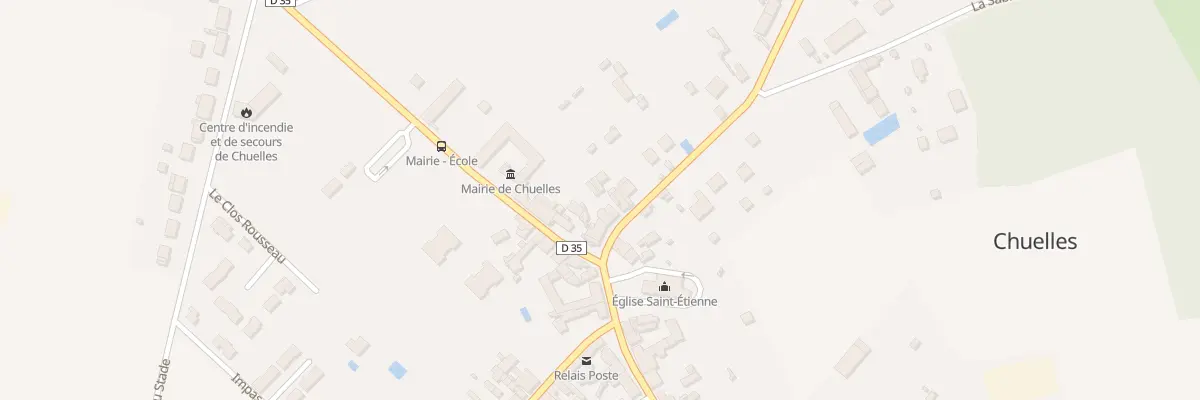 Plan du 5 Rue de Courtenay à Chuelles