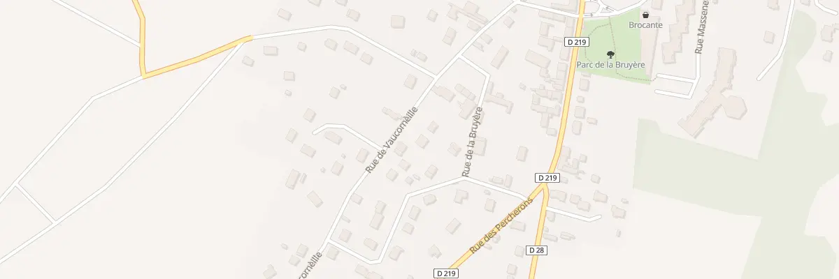 Plan du 5 Rue de Vaucornèille à Voulx