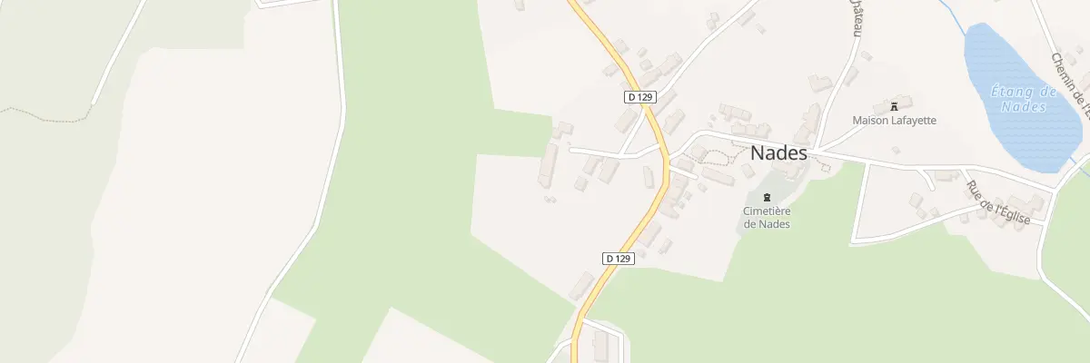 Plan du 5106 Le Bourg à Nades