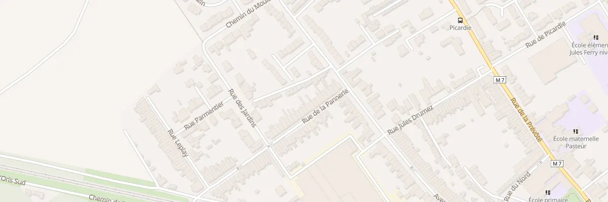 Plan du 18 Rue de la Pannerie à Pérenchies