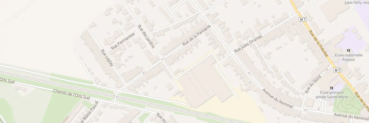 Plan du 15 Rue de la Pannerie à Pérenchies