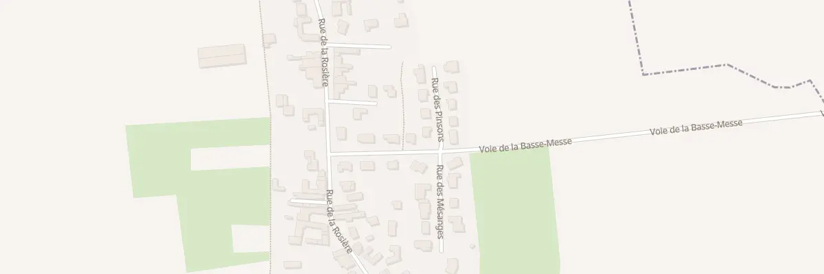 Plan du 87 Rue de la Basse Messe à Herrin