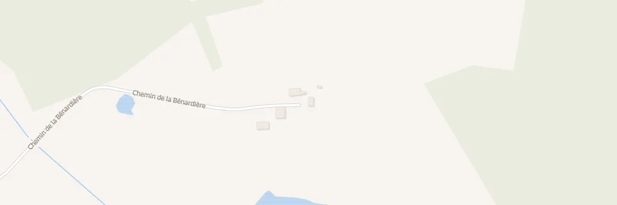 Plan du 15 Che de la Benardiere au Charme