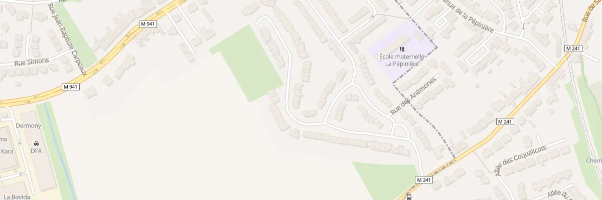 Plan du 7 Rue du Professeur Guérin à Hallennes-lez-Haubourdin