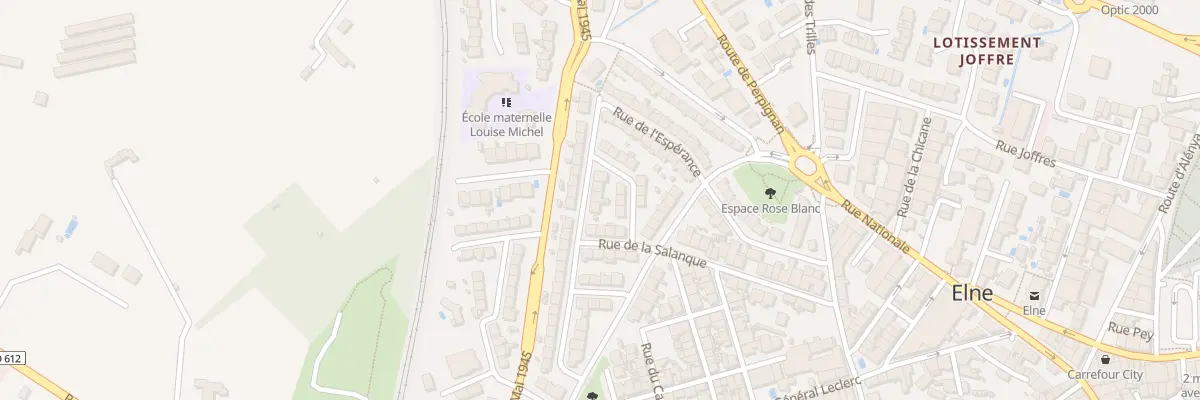 Plan du 4 Rue des Jardins à Elne
