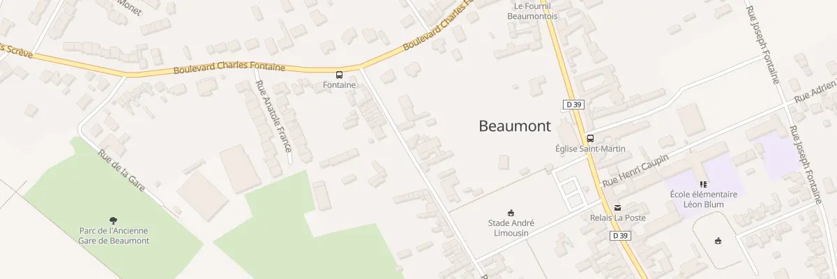 Plan du 97 Rue du Général de Gaulle à Hénin-Beaumont