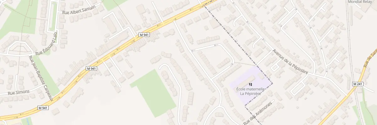 Plan du 15 Rue du Docteur Schweitzer à Hallennes-lez-Haubourdin
