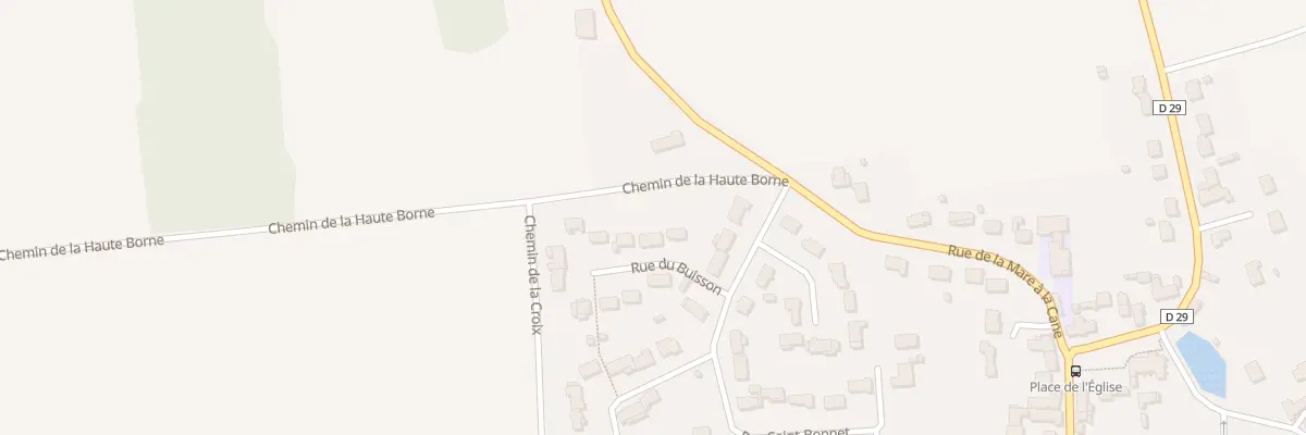 Plan du 4 Rue du Buisson à La Chapelle-Rablais