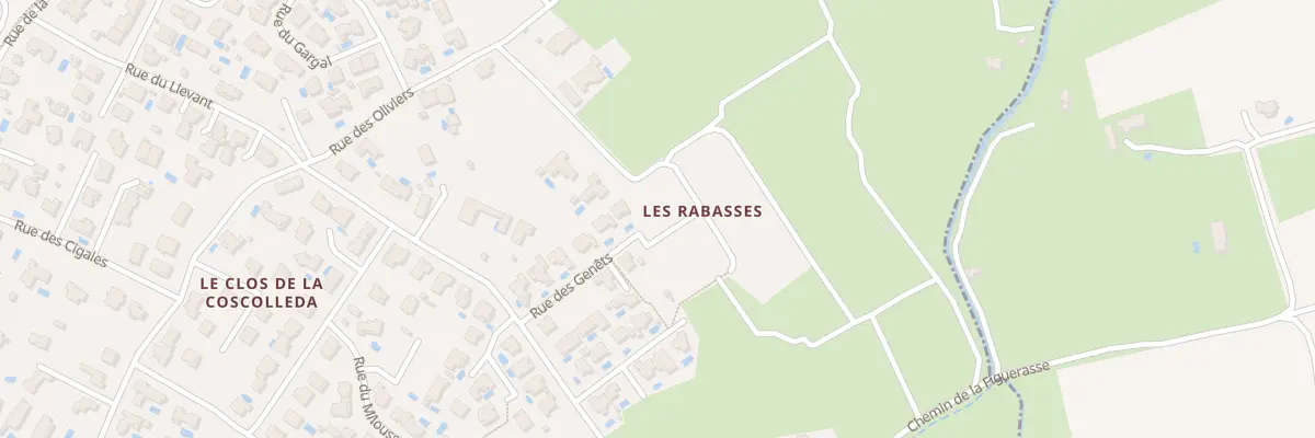 Plan du 13 Rue des Genets à Sorède