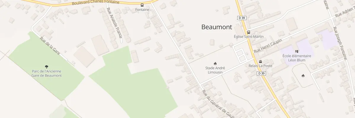 Plan du 164 Rue du Général de Gaulle à Hénin-Beaumont