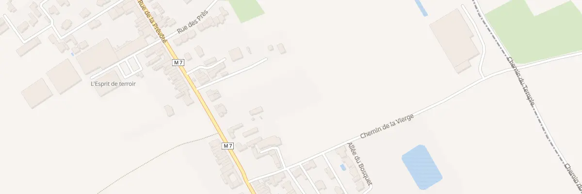Plan du 334 Rue de la Prévôté à Pérenchies