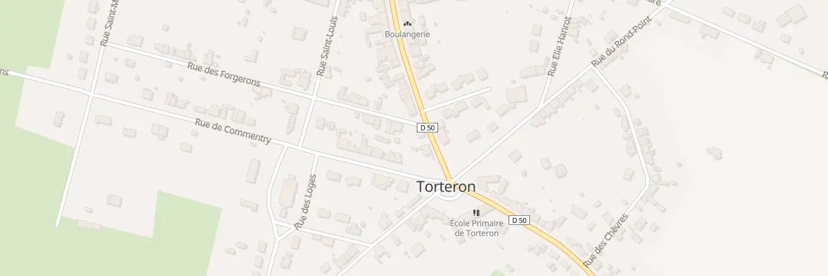 Plan du 26 Grande Rue à Torteron