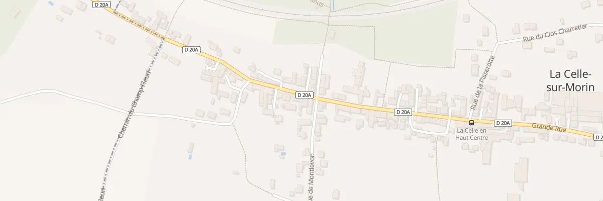 Plan du 71 Grande Rue à La Celle-sur-Morin