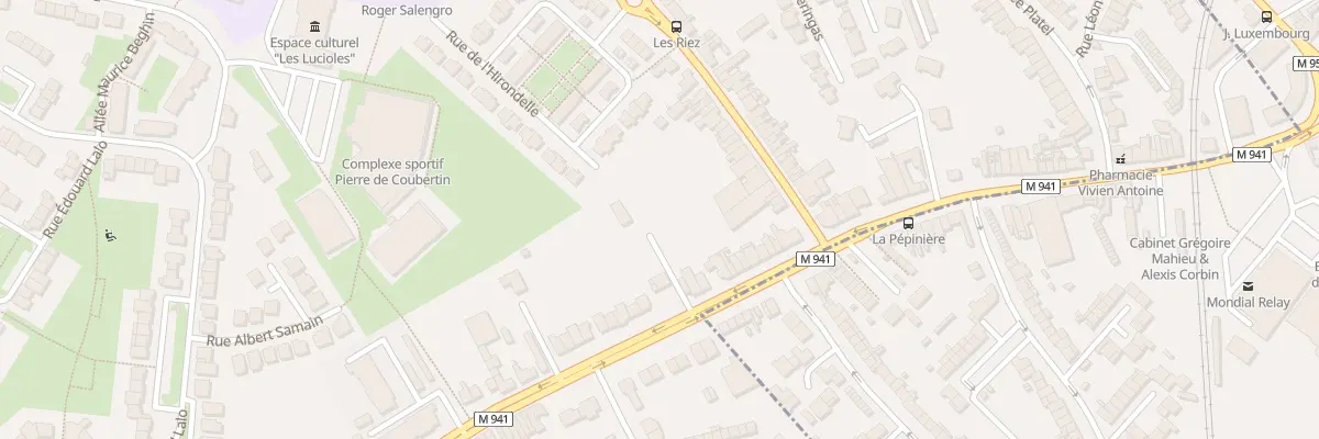 Plan du 87 Rue du Gen de Gaulle à Hallennes-lez-Haubourdin