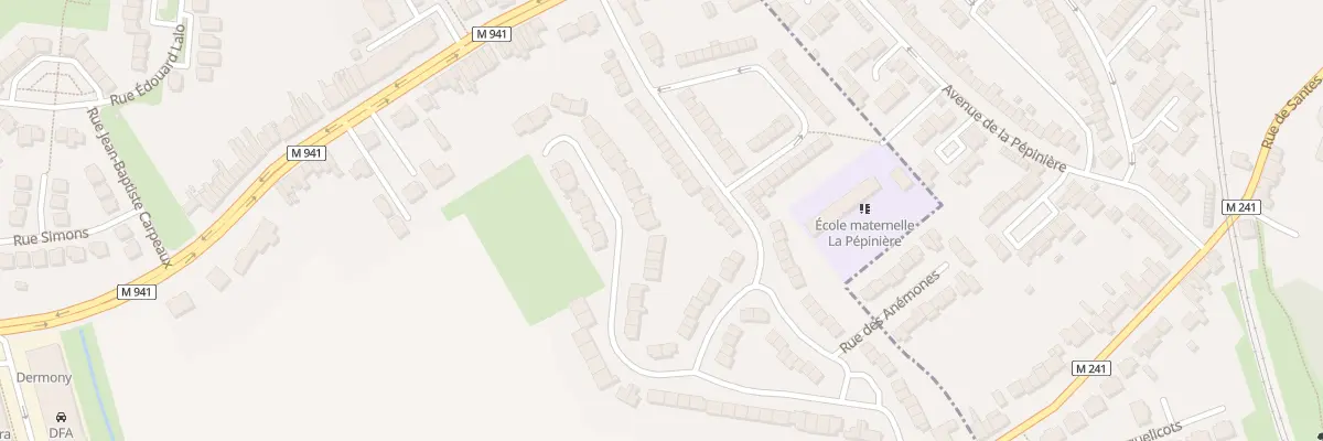 Plan du 21 Rue du Professeur Guérin à Hallennes-lez-Haubourdin