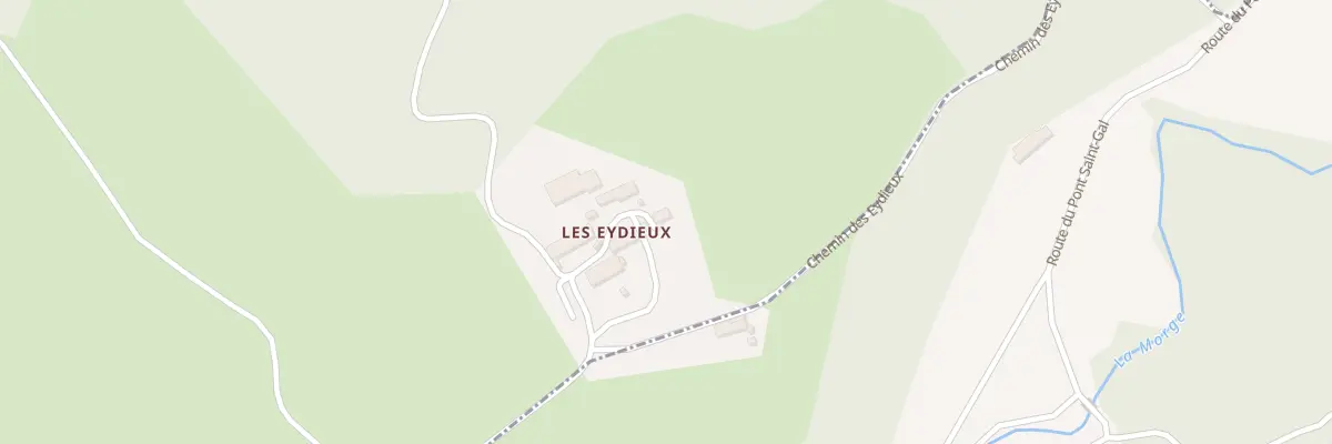 Plan du 3 Les Eydieux à Saint-Angel