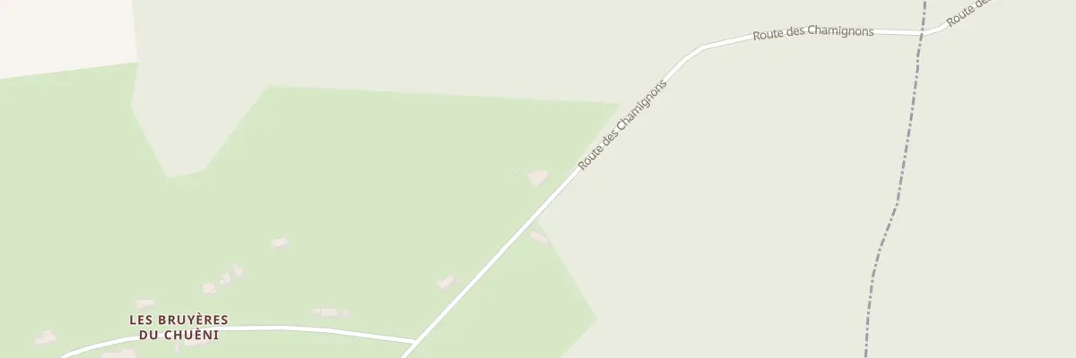 Plan du 42 Rte des Chamignons à Jussy-le-Chaudrier
