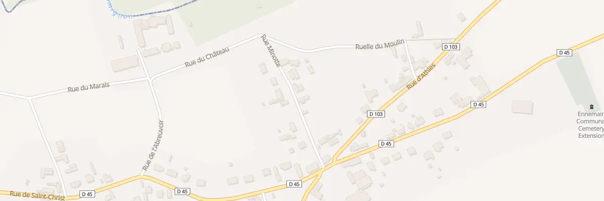 Plan du 1 Rue Minotte à Ennemain