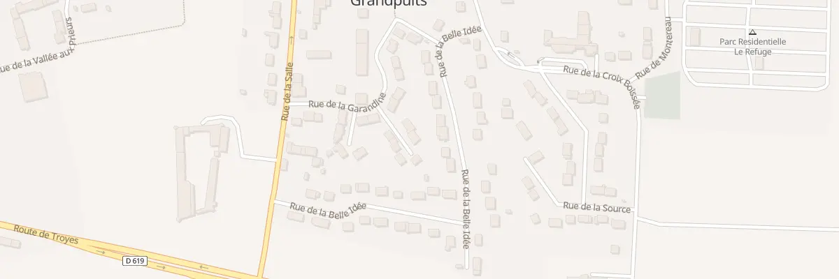 Plan du 27 Rue de la Garandine à Grandpuits-Bailly-Carrois
