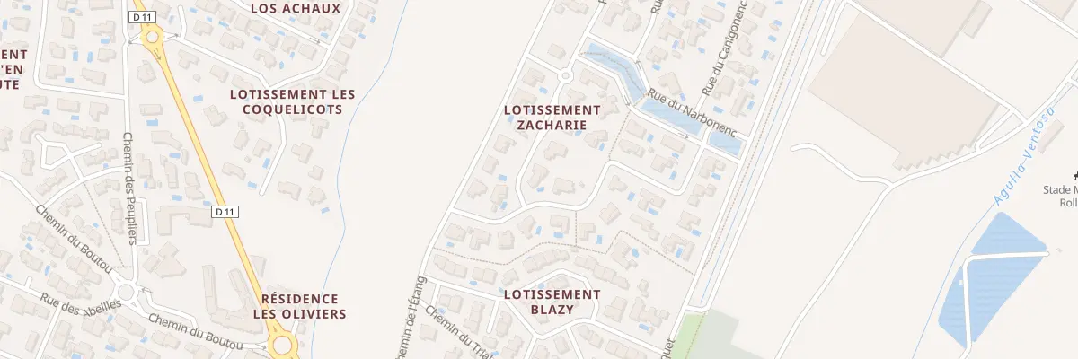 Plan du 2 Rue du Grégal à Saint-Hippolyte