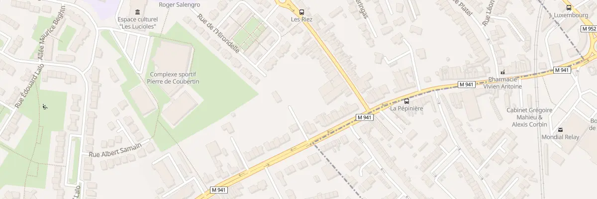 Plan du 85 Rue du Gen de Gaulle à Hallennes-lez-Haubourdin
