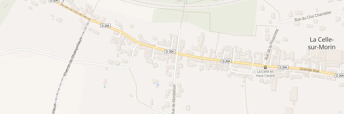Plan du 69 Grande Rue à La Celle-sur-Morin