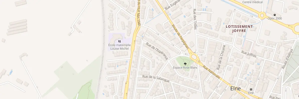 Plan du 23 Rue de l’Esperance à Elne