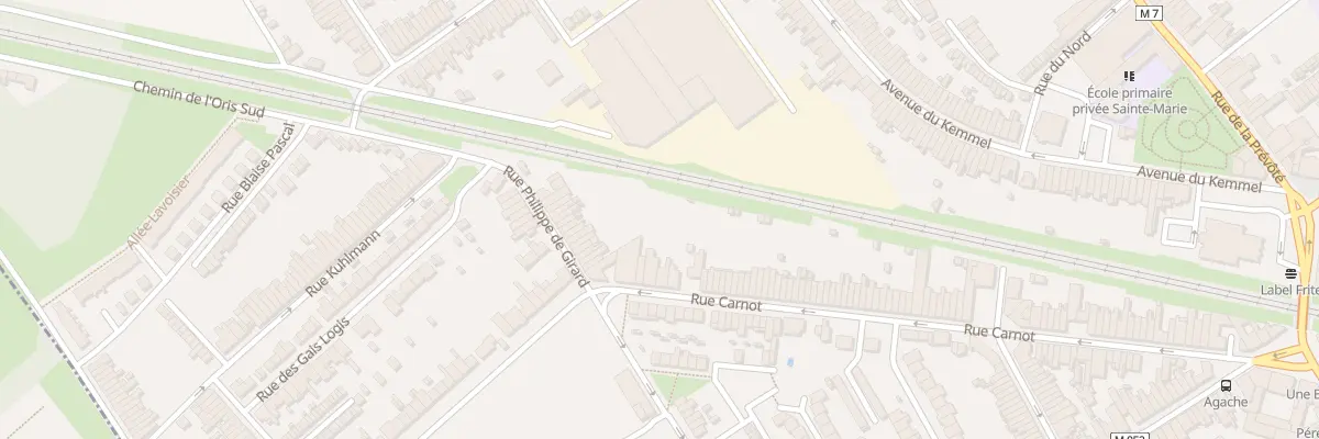 Plan du 152B Rue Carnot à Pérenchies
