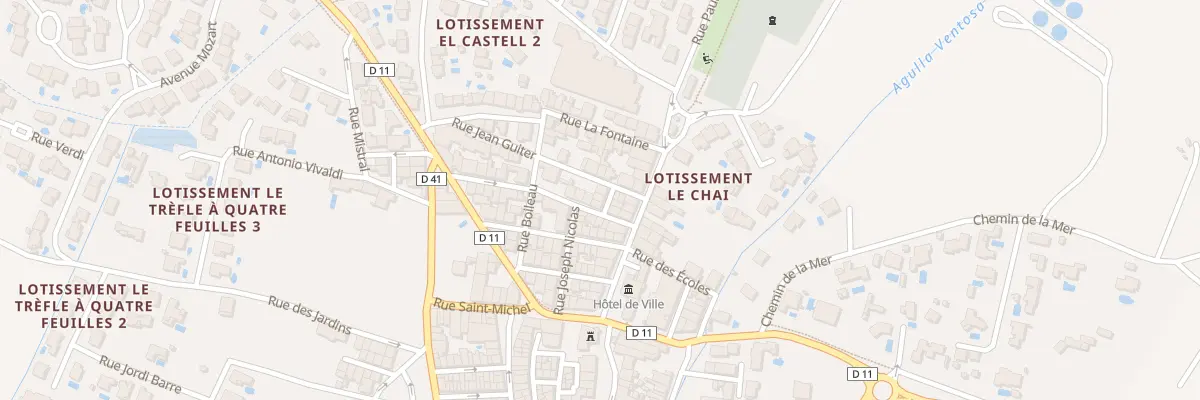 Plan du 1 Rue Montaigne à Saint-Hippolyte