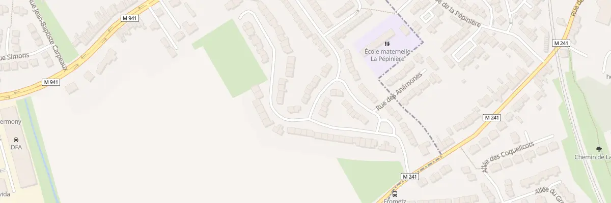 Plan du 17 Rue du Docteur Roux à Hallennes-lez-Haubourdin