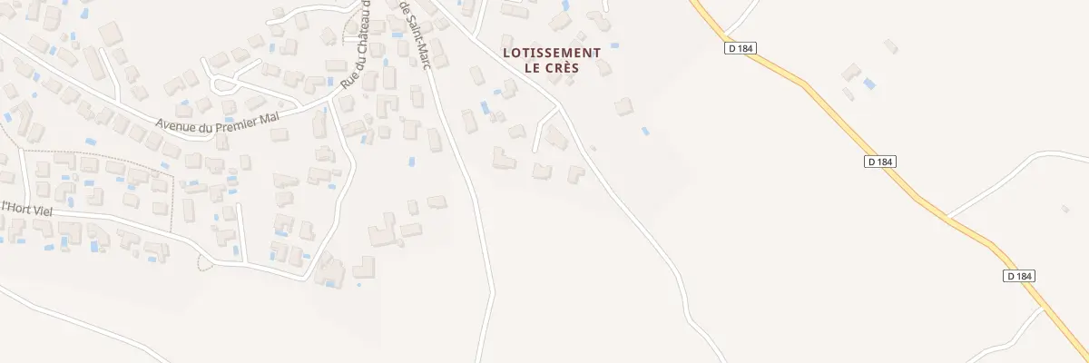 Plan du 3 Lot de la Pointue à Quarante
