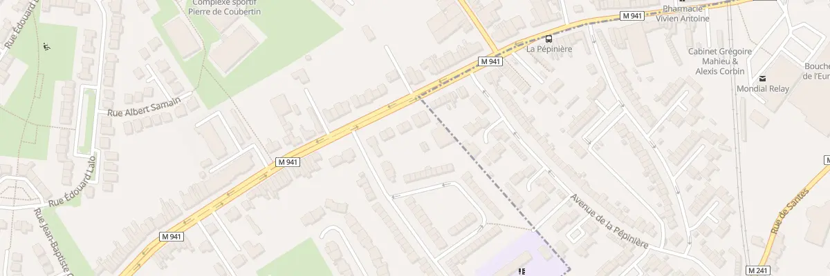 Plan du 6 Rue du Gen de Gaulle à Hallennes-lez-Haubourdin