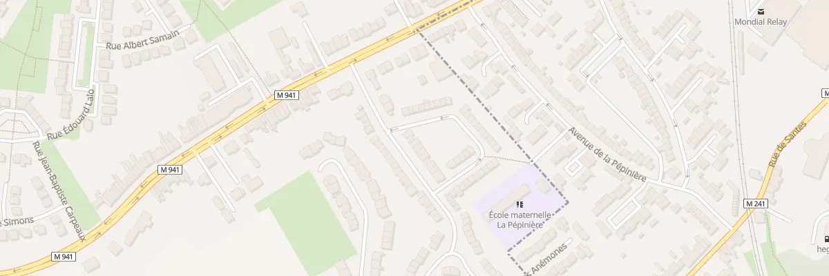 Plan du 8 Rue du Docteur Schweitzer à Hallennes-lez-Haubourdin