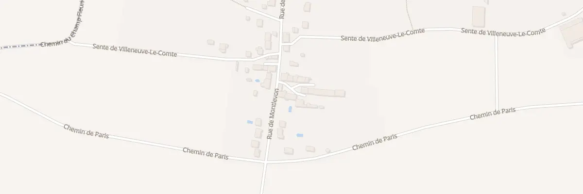 Plan du 2 Grande Cour à La Celle-sur-Morin