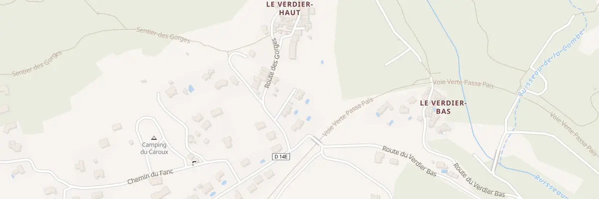 Plan du 5601F Le Serre à Mons