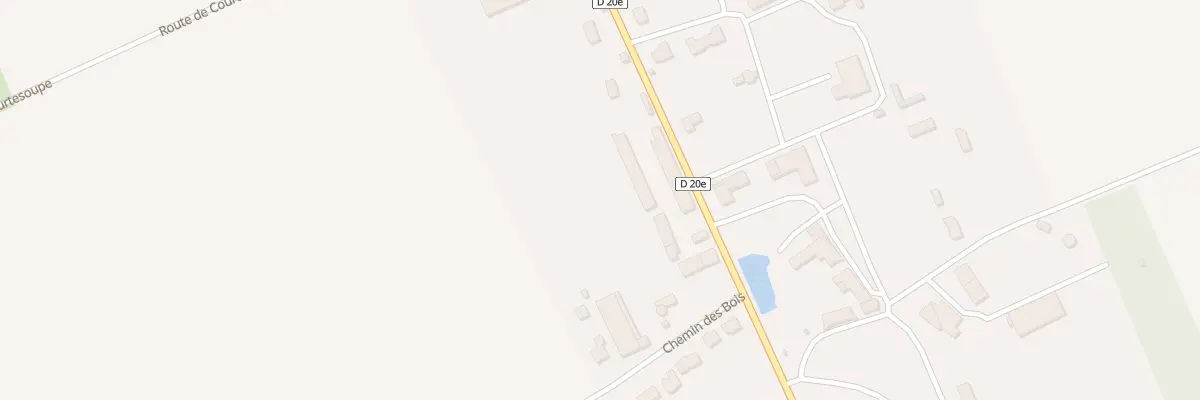 Plan du 8 Rte de Pézarches à Hautefeuille