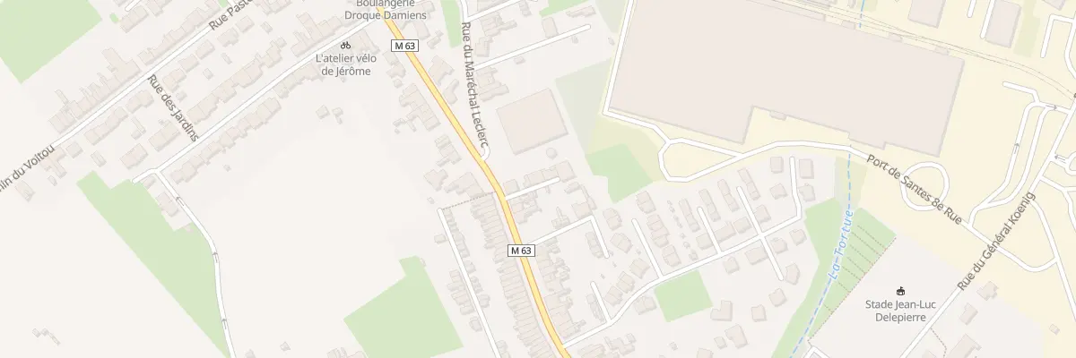 Plan du 15 Rue du Général De Gaulle à Santes