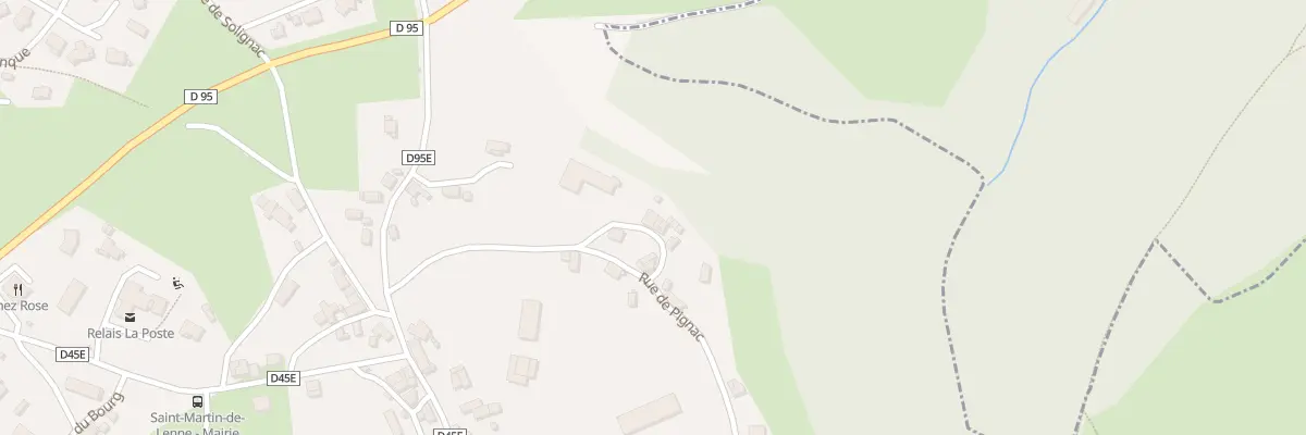 Plan du 5058 Saint Martin à Saint-Martin-de-Lenne